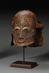 African Carved-Wood Mask